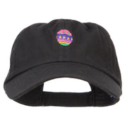 Easter Egg Embroidered Low Cap