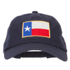 Texas Flag Embroidered Unstructured Washed Cap