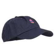 Easter Egg Embroidered Low Cap