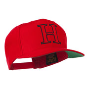 Greek Alphabet Eta Embroidered Cap