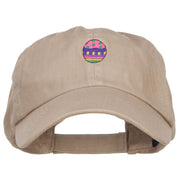 Easter Egg Embroidered Low Cap