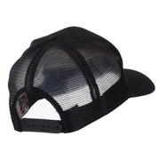 ETC Embroidered Military Patched Mesh Cap