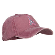 Eiffel Tower Paris Patched Washed Cap