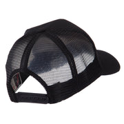 ETC Embroidered Military Patched Mesh Cap