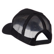 ETC Embroidered Military Patched Mesh Cap