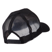 ETC Embroidered Military Patched Mesh Cap