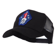 ETC Embroidered Military Patched Mesh Cap