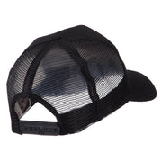 ETC Embroidered Military Patched Mesh Cap