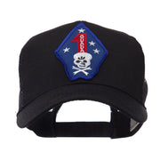 ETC Embroidered Military Patched Mesh Cap