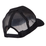 ETC Embroidered Military Patched Mesh Cap