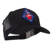 ETC Embroidered Military Patched Mesh Cap