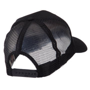 ETC Embroidered Military Patched Mesh Cap