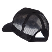 ETC Embroidered Military Patched Mesh Cap