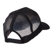 ETC Embroidered Military Patched Mesh Cap