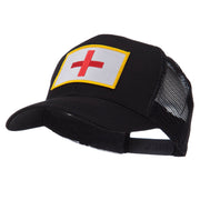 ETC Embroidered Military Patched Mesh Cap