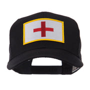 ETC Embroidered Military Patched Mesh Cap