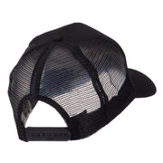 ETC Embroidered Military Patched Mesh Cap