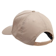 Fahrenheit Temperature Icon Embroidered Solid Cotton Twill Prostyle Cap - Khaki OSFM