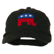 Republican Elephant USA Embroidered Pet Spun Cap