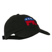 Republican Elephant USA Embroidered Pet Spun Cap