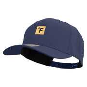 Fahrenheit Temperature Icon Embroidered Solid Cotton Twill Prostyle Cap - Navy OSFM