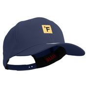 Fahrenheit Temperature Icon Embroidered Solid Cotton Twill Prostyle Cap - Navy OSFM