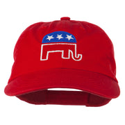 Republican Elephant USA Embroidered Pet Spun Cap