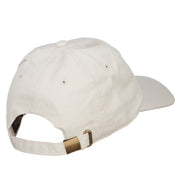 Mardi Gras Fleur de Lis Embroidered Washed Cap