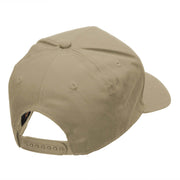 Bear Hunting Embroidered Cotton Twill Pro Style Cap