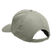 Fahrenheit Temperature Icon Embroidered Solid Cotton Twill Prostyle Cap - Grey OSFM