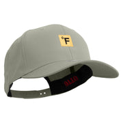 Fahrenheit Temperature Icon Embroidered Solid Cotton Twill Prostyle Cap - Grey OSFM