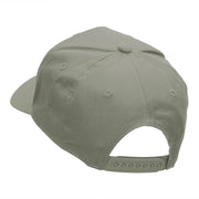 Bear Hunting Embroidered Cotton Twill Pro Style Cap