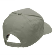 Bear Hunting Embroidered Cotton Twill Pro Style Cap