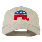 Republican Elephant USA Embroidered Pet Spun Cap