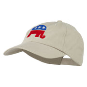 Republican Elephant USA Embroidered Pet Spun Cap