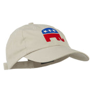 Republican Elephant USA Embroidered Pet Spun Cap