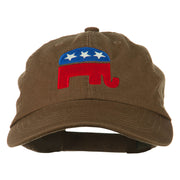 Republican Elephant USA Embroidered Pet Spun Cap