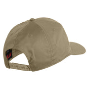 3rd Armored Division Spearhead Patched Solid Cotton Twill Pro Style Cap - Khaki OSFM