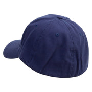 Ciao Embroidered Low Profile Washed Flex Cap - Navy OSFM