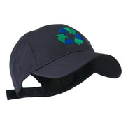 Environment Friendly Recycle Logo Embroidered Cap