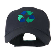 Environment Friendly Recycle Logo Embroidered Cap