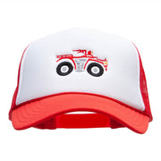 ATV Embroidered Foam Panel Mesh Snapback