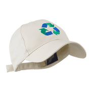 Environment Friendly Recycle Logo Embroidered Cap