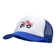 ATV Embroidered Foam Panel Mesh Snapback