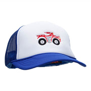 ATV Embroidered Foam Panel Mesh Snapback