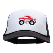 ATV Embroidered Foam Panel Mesh Snapback