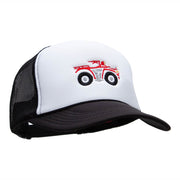 ATV Embroidered Foam Panel Mesh Snapback