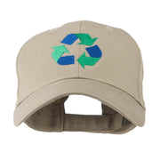 Environment Friendly Recycle Logo Embroidered Cap