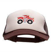 ATV Embroidered Foam Panel Mesh Snapback