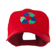 Environment Friendly Recycle Logo Embroidered Cap